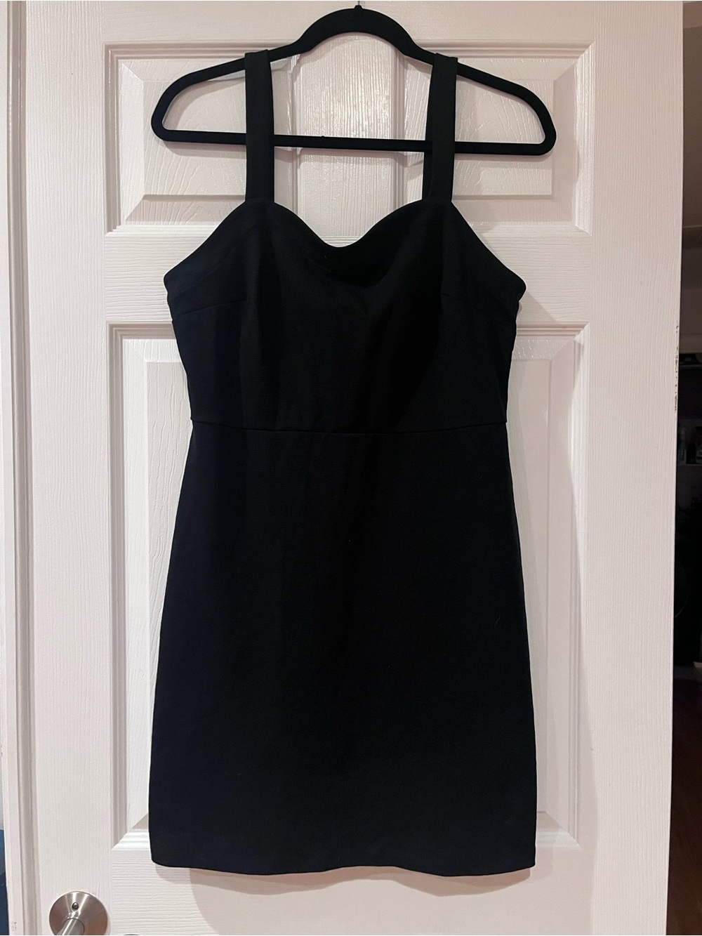 Old Navy Classic Black Sleeveless Sweetheart Sheath Dress, size M